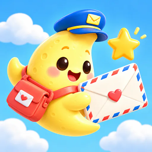 月亮邮递员 Logo